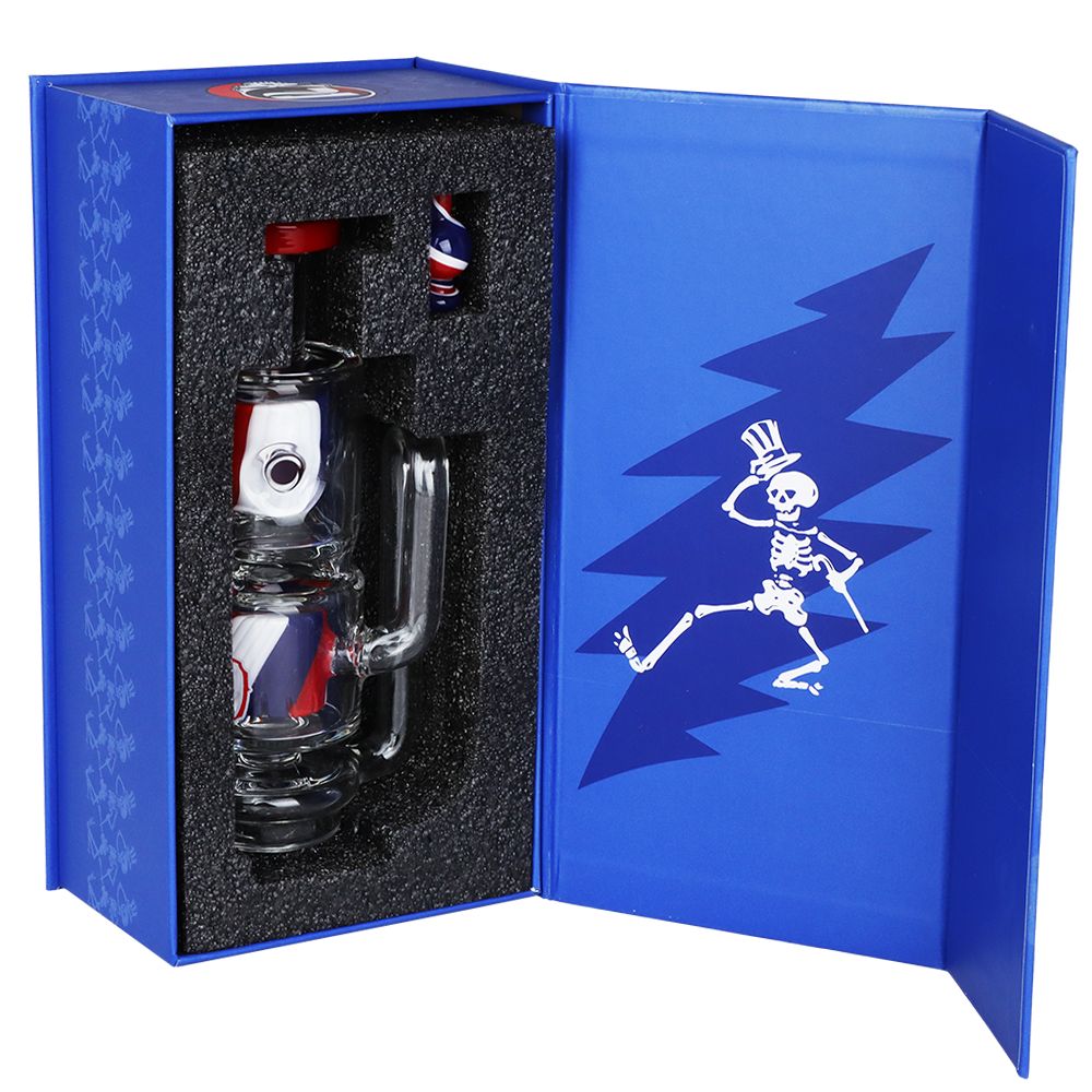 Grateful Dead Stealied Out Attachment for Puffco Peak - 6.75"